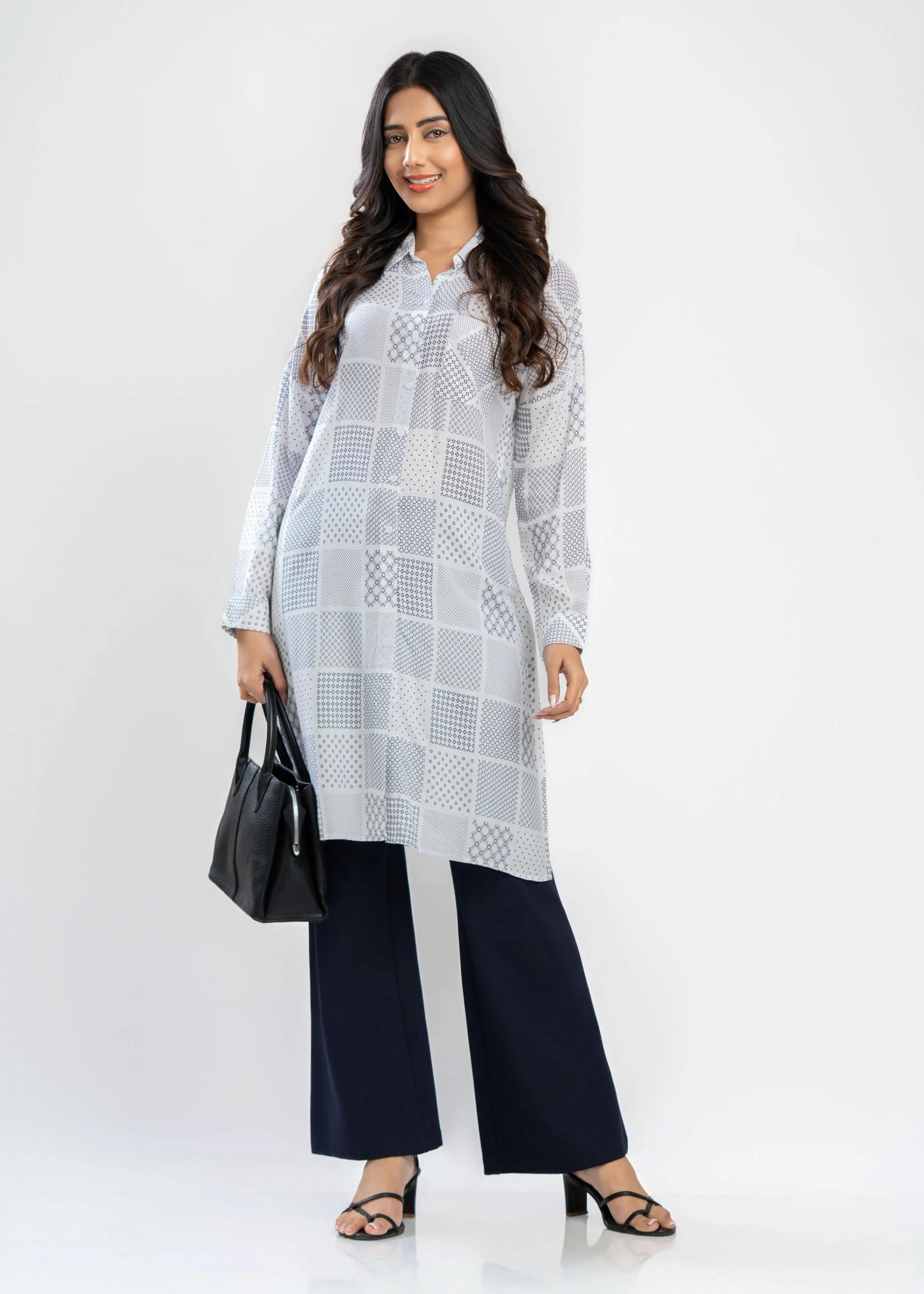 geometric-print-tunic-shirt