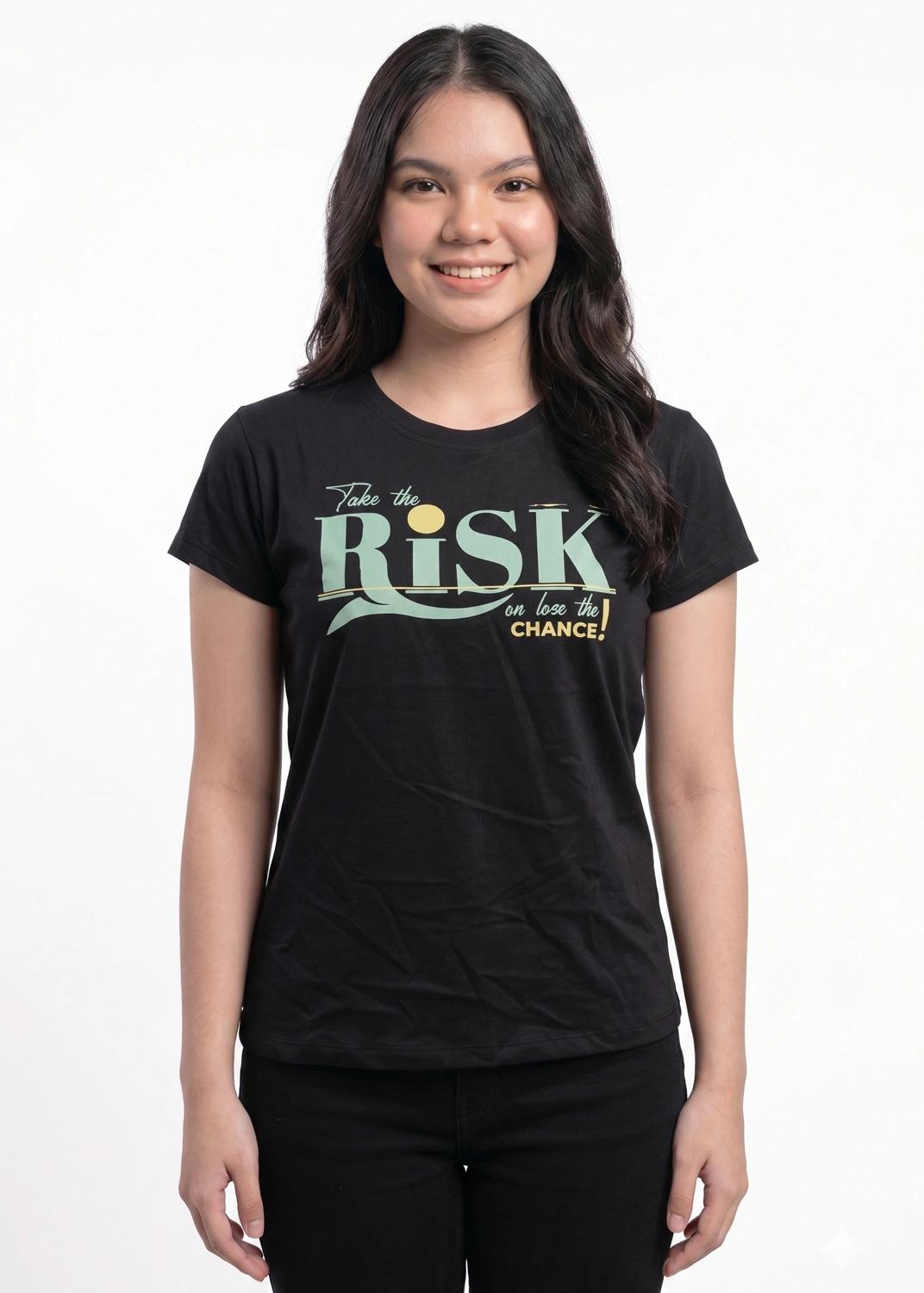 take-the-risk-graphic-tshirt